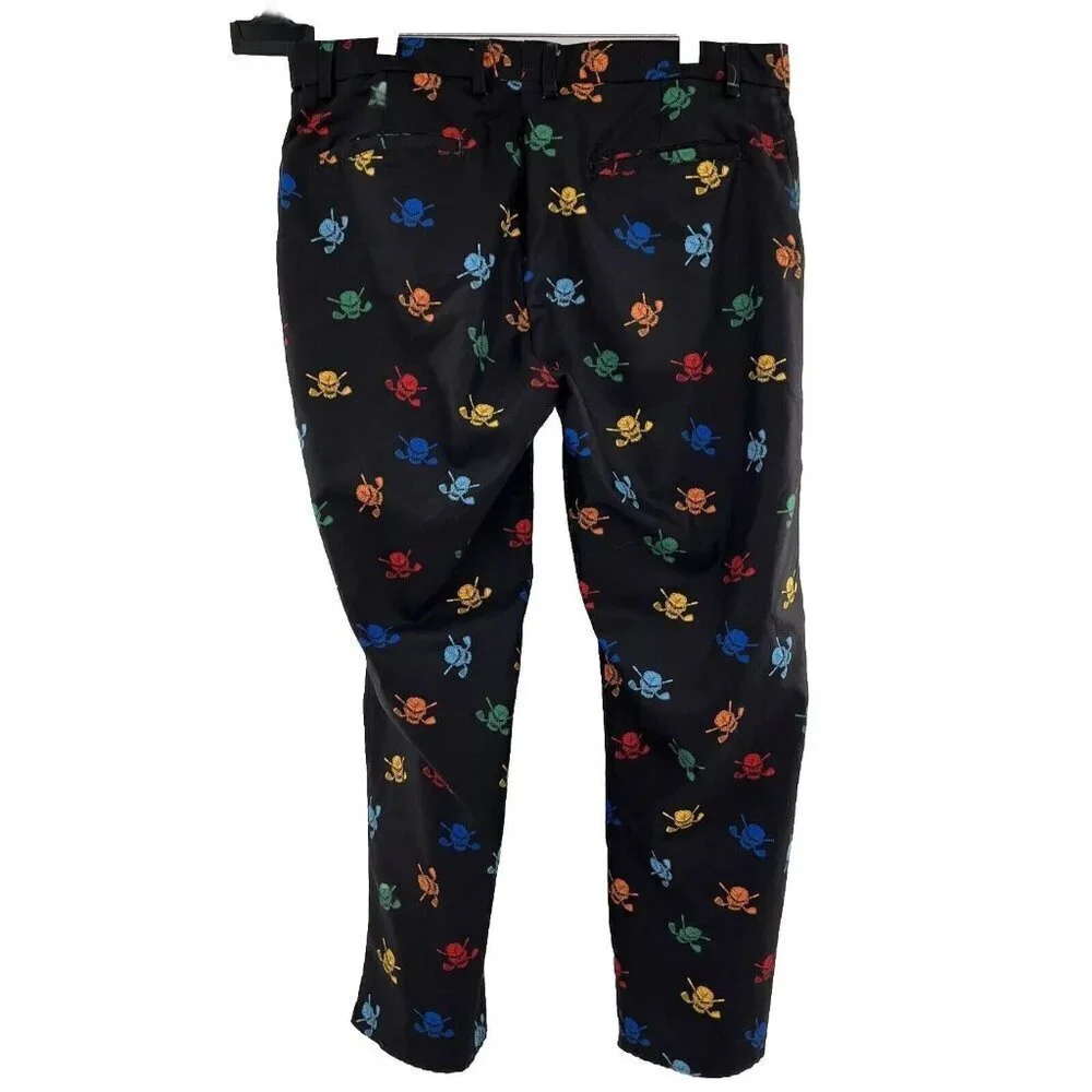 Men's Multicolor Floral Chinos - Picture 2 of 10